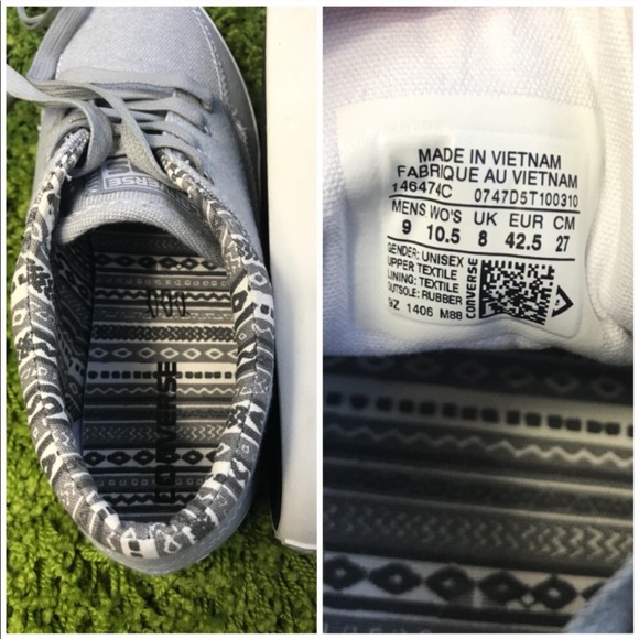 NWT Converse Sea Star LS MID Converse WHI M AUTHEN - Picture 6 of 6